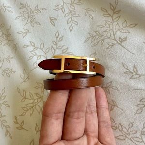 Hermes Behapi Double Tour Bracelet
